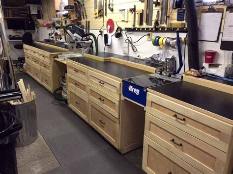 custom metal bench fabricator|custom built workbenches with drawers.